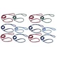 thumbnail image 1 of MPP Braided Poly Dog Control Slip Leads Assorted Color Vet Rescue Kennel Bulk Packs (12 Leads), 1 of 1