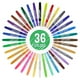 thumbnail image 2 of Art Supply Super Crayons Juego De 36 Colores – Crayones De Gel Suaves Y Fáciles De Deslizar – Brillantes Mezclables Y Lavables, 2 of 6