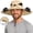 Khaki, variant on Sun Hats for Men Women with 2 Solar Fans Wide Brim Fans Fishing Hat Water Resistant Breathable Mesh Outdoor Fishing Hiking Camping Hat with Adjustable Chin Strap