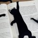 thumbnail image 3 of Marcadores de Metal con Forma de Negro, Ideales para Amantes de los Gatos. Marcapáginas con Forma de Gatito, Separador de Páginas., 3 of 5