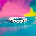 thumbnail image 2 of TINY HANDS Alphabet Round Beads, 300 pcs, 6mm (0.23in), Age 6+, Kids, Crafts, 2 of 4