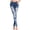 Blue, variant on Vedolay Baggy Jeans Womens High Waist Baggy Loose Streetwear Denim Pants with Pockets,Blue L