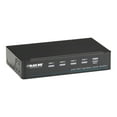 thumbnail image 1 of Black Box x 4 4 x DVI-D Audio Répartiteur et HDCP, 1 - Répartiteur Vidéo/audio - DVI + 4 x Audio - Compatible TAA, 1 of 2