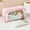 Pink, variant on Uxgjfwu Pencil Case Large Capacity Oxford Cloth Zipper Organizer Pen Holder Box for Sch-ool Office Supplies Makeup Storage
