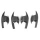 thumbnail image 2 of Car Carbon Fiber Abs Handle Bowl Cover Trim Fit For Xpander 2022 2023, 2 of 5