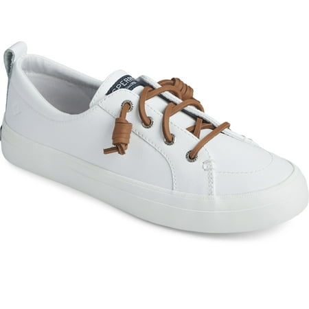 Sperry Women's Crest Vibe Leather in White, 8.5 US | Walmart Canada