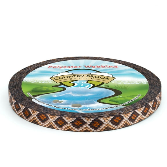 Country Brook Design® Rattlesnake Lite Tape (1/2 Inch, 10 Yards)