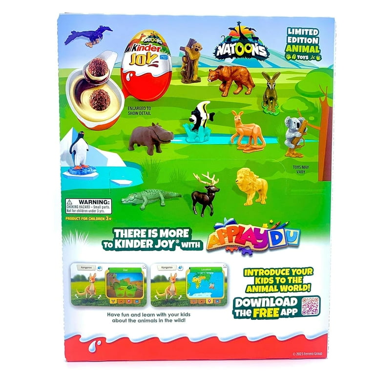 NEW KINDER SURPRISE SET Natoons 2022 Animals Around The, 44% OFF