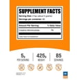thumbnail image 5 of BulkSupplements Creatine Monohydrate Powder - NSF Certified for Sport®, Micronized Pure Creatine, 425g (0.94 lbs), 5 of 5