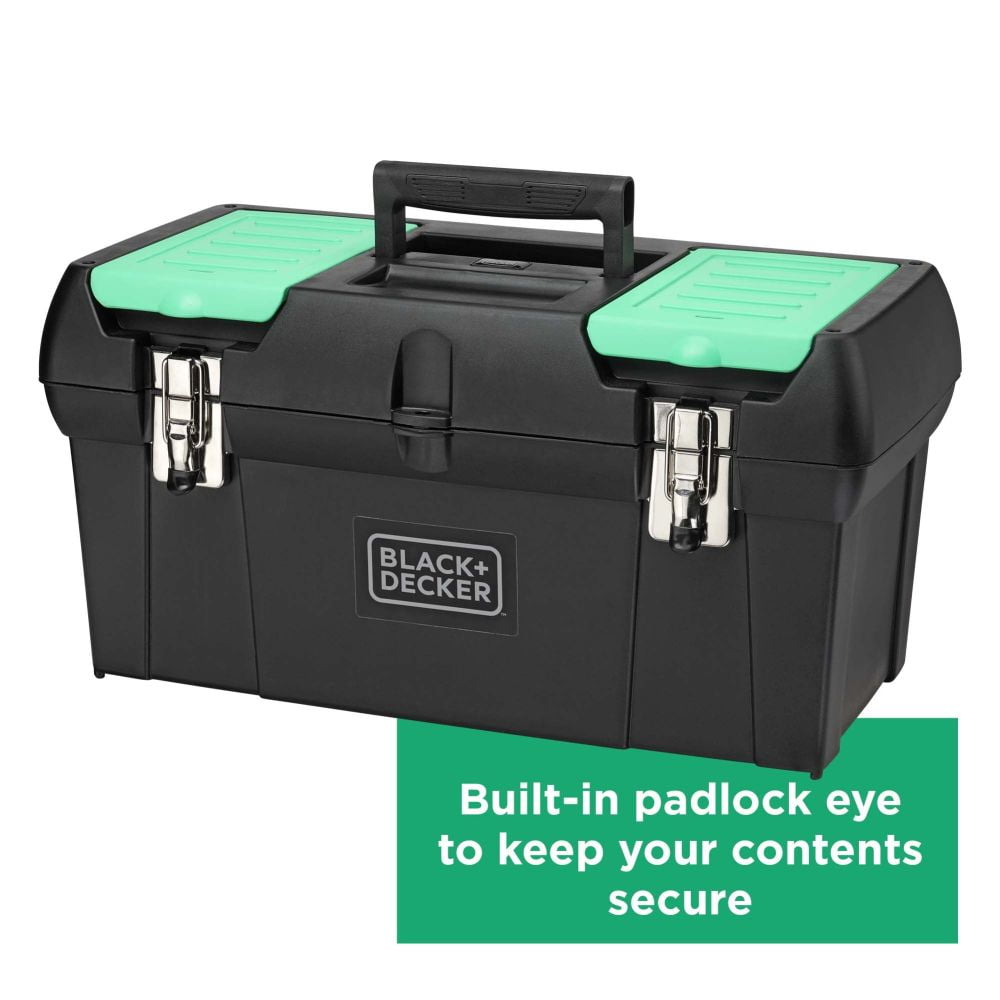 BLACK+DECKER Reviva Toolbox Bundle, Tool Storage Organizer, 19" and 12" (REVST19129FF)