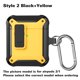 thumbnail image 1 of Funda protectora de lujo para Airpods Pro 2, funda de auriculares para Apple airpods pro 2 3 pro2 Air pod 2, trineo a prueba de golpes con gancho, 1 of 4