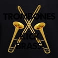 thumbnail image 3 of CafePress - Trombones Kick Brass Hoodie - Kids Hooded Sweatshirt, Classic Hoodie, 3 of 4