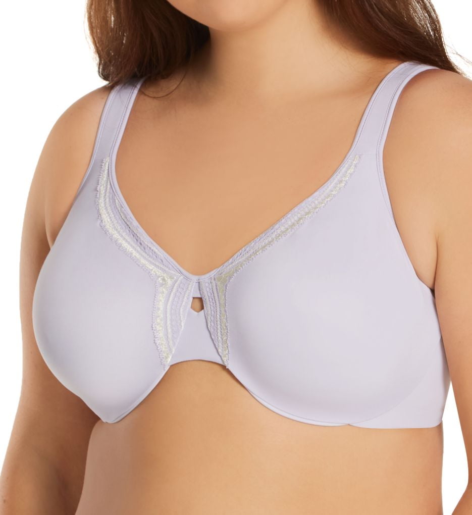 Women's Olga 35912 4Butterfly Effect Minimizer Bra (Thistle with Ivory  36DDD)