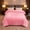 Pink, variant on DBOZE Heavy Korean Mink Fleece Blanket King Size — 2-Ply Reversible Silky Soft Plush Winter Blanket, Ultra Warm Luxury Embossed Bed Blanket, Powerful Pink