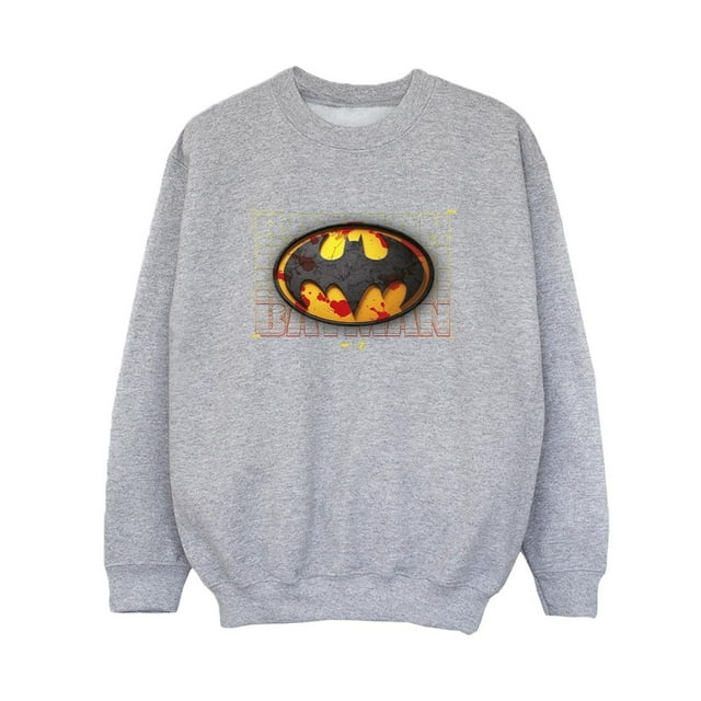 DC Comics Boys The Flash Batman Red Splatter Sweatshirt