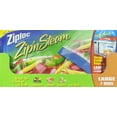 thumbnail image 3 of Ziploc Zip’n Steam Microwave Steam Cooking Bags Large 7 Count Pack (10" x 10"), 3 of 3