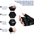 thumbnail image 2 of Guantes Ciclismo Medio Dedo-Negro-M Fokelyi WMZL-1356-9, 2 of 6