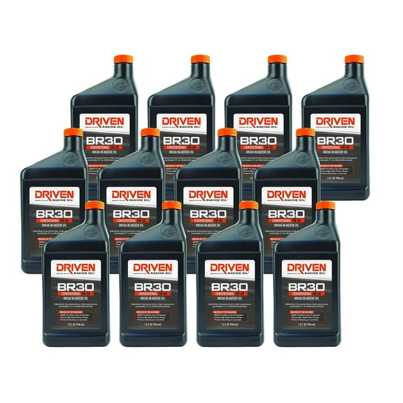 Driven Racing Oil 01807 BR30 Conventional 5W30 Break-In Oil, 12 Quarts