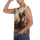 thumbnail image 3 of Balery Butterfly Cow Barrel Camisetas sin mangas para hombre, absorbe la humedad y protege contra el mal olor.-XX-Large, 3 of 7