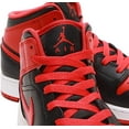 thumbnail image 4 of Men's Jordan 1 Mid "Alternate Bred" Black/Fire Red/White (DQ8426 060) - 8, 4 of 6