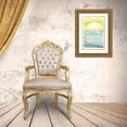 thumbnail image 3 of Popp, Grace 13x18 Gold Ornate Wood Framed with Double Matting Museum Art Print Titled - Sunrise Sea I, 3 of 4