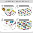 thumbnail image 2 of joogoo Girls' Leggings Cartoon Soccer Balls Yoga Pants 5T, 2 of 8