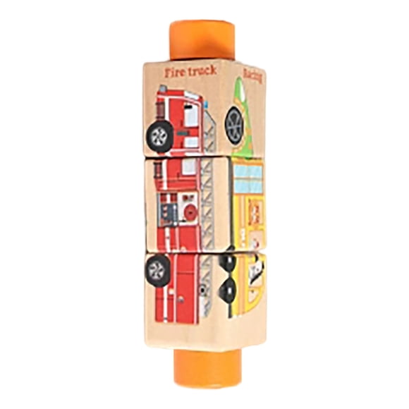 Montessori Early Childhood Education: Children's Rotating Four Activity Cubes And Shape Classification Mastery Education Aural Education Early Readers Books for Boys Choose Education over Breakdown