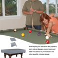 thumbnail image 3 of Pool Table Cover, 8ft Pool Table Dust Cover, Waterproof Outdoor Billiard Table Cover, Oxford Cloth Dustproof Table Cover, Tearproof Cover For Pool Tab, 3 of 4