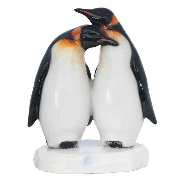FC Design 6.5"H King Penguin Couple Lovely Animal Figurine Statue Sculpture Ornament Decoration Home/Room Decor and Unique Gift Ideas for Housewarming, Holidays and Birthdays