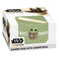 thumbnail image 2 of Set de tazas Ramen ICUP Star Wars Mandalorian The Child Green, 2 of 7