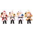 thumbnail image 2 of Adornos para árbol de Navidad Advancent artesanía exquisita decoraciones únicas de Papá Noel Kits de decoración para fiestas rojo verde, 2 of 6