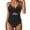 Black, variant on Aofany Women Sexy Mesh Tummy Control One-Pieces Swimsuit for Women Push Up High Waisted One-pieces Swimwear Bathing Suit