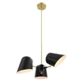 thumbnail image 2 of Modway Briana 3-Light Pendant Light in Black, 2 of 10