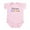 Petal Pink, variant on CafePress - Diplomat Infant Bodysuit - Baby Light Bodysuit, Size Newborn - 24 Months