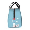 thumbnail image 4 of Cute Cartoon Anime Lunch Bag With Zipper Waterproof And Reusable Cooler Tote Lunch Box For School/Office/Picnic/Work, 4 of 5