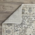 thumbnail image 5 of Loomaknoti Kehleigh Avalie 5' x 7' Blue Oriental Indoor Area Rug, 5 of 9