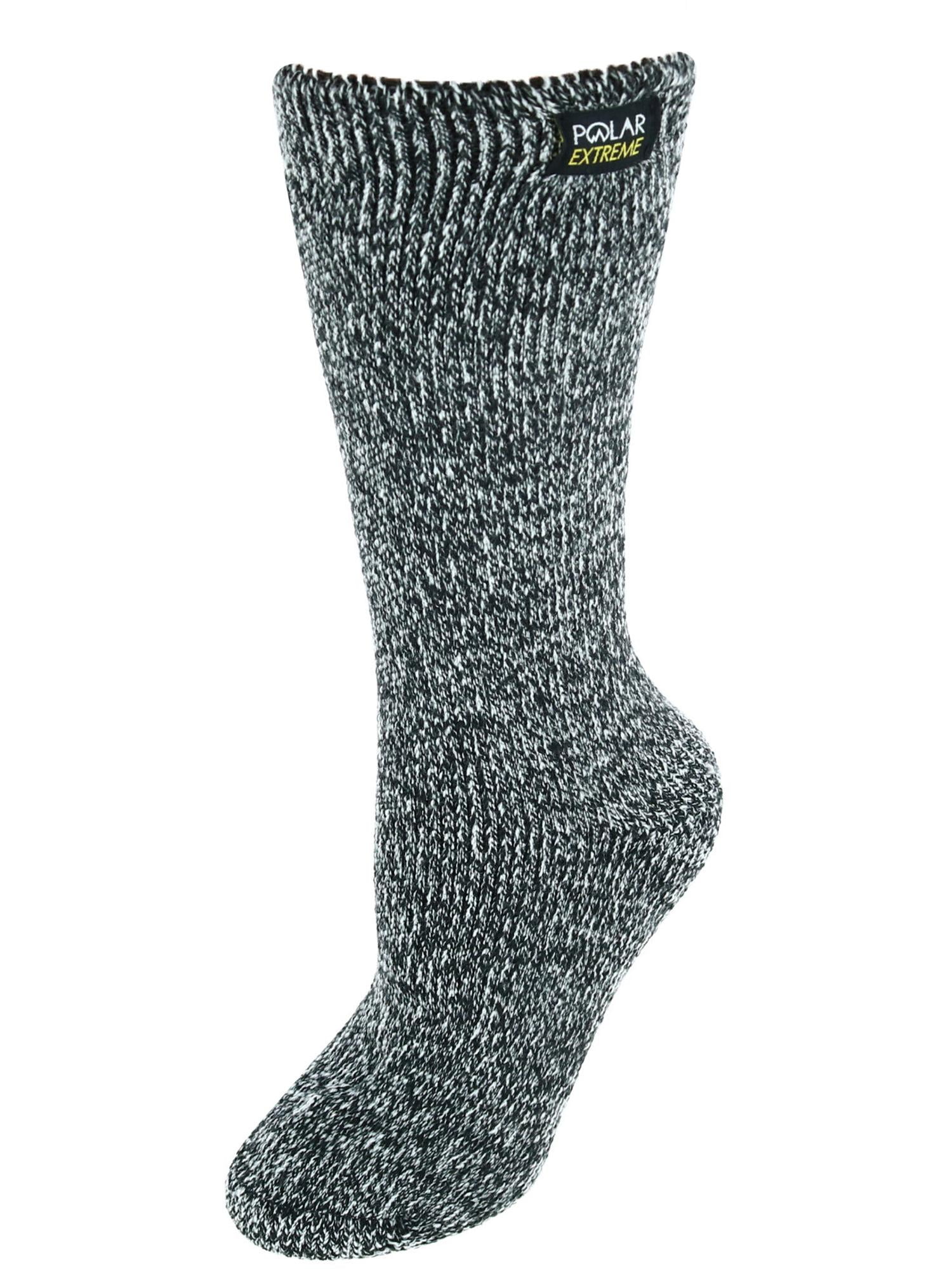 Girls Kids Cosy Fair Isle Thermal Socks Sherpa Fluffy 4.7 Tog Socks Size 9-12