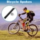 thumbnail image 2 of Rayos de bicicleta Unique Bargains 14G, rayos de rueda de bicicleta de acero inoxidable 304, 1 juego negro de 143 mm, 2 of 7