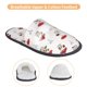 thumbnail image 3 of Balery Different Mushrooms Pantuflas de Casa de Felpa Silenciosas con Diseño Estampado, Zapatillas Cómodas Antideslizantes de Algodón para Interior-Large, 3 of 8