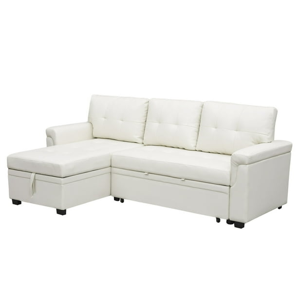 Naomi Home Laura Reversible Sleeper Sectional Sofa Storage Chaise Multiple Colors Com Naomi Home Laura Reversible Sleeper, 86 Lucca Gray Linen Reversible Sleeper Sectional Sofa With Storage Chaise
