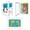 White, variant on 3 Pcs Magnetic Rotate A4 Wooden Picture Frame, Multi-Functional Display, Reusable Front-Opening Display with Dual-Sided Rotation, Wall Mountable Horizontal or Vertical