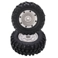 thumbnail image 1 of Neumáticos De Llanta De Rueda De Metal De 1,9 Pulgadas, Neumáticos De Goma Antideslizantes De 96mm RC Duraderos Exquisitos 2 Uds Para SCX10 1/10 ANGGREK Otros, 1 of 8