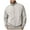 Beige, variant on Men's Track Jackets Sweatshirt, Mock Neck Stand Collar Zip up Running Athletic Workout Cardigan Sweatshirts Coats with Pockets Sweater Pullover Tops Beige L