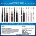 thumbnail image 2 of Electric Toothbrush Heads 5 Pcs Compatible with Fairywill D7/D8/FW507/FW508/FW551, 2 of 4