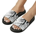 thumbnail image 5 of GZHJMY Stylish Slides for Women Men, Halloween Tree Silhouette Soft Flexible Slip-on Sandals Slippers, 5 of 7