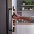 thumbnail image 3 of SEANATIVE Pumpkins Refrigerator Door Handle Covers Set of 2 Thanksgiving Kitchen Appliance Handle Covers for Fridge Oven Microwave Dishwashers Keep Clean from Smudges Food Stains Fall Decor, 3 of 7