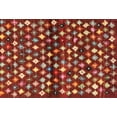 thumbnail image 1 of Ahgly Company Indoor Rectangle Contemporary Rust Pink Abstract Area Rugs, 3' x 5', 1 of 6