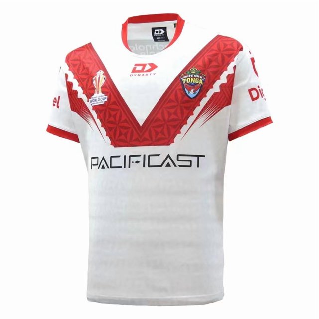 2022 Tonga Maillot de Rugby à Manches Courtes pour Entraînement Extérieur Nrl-S