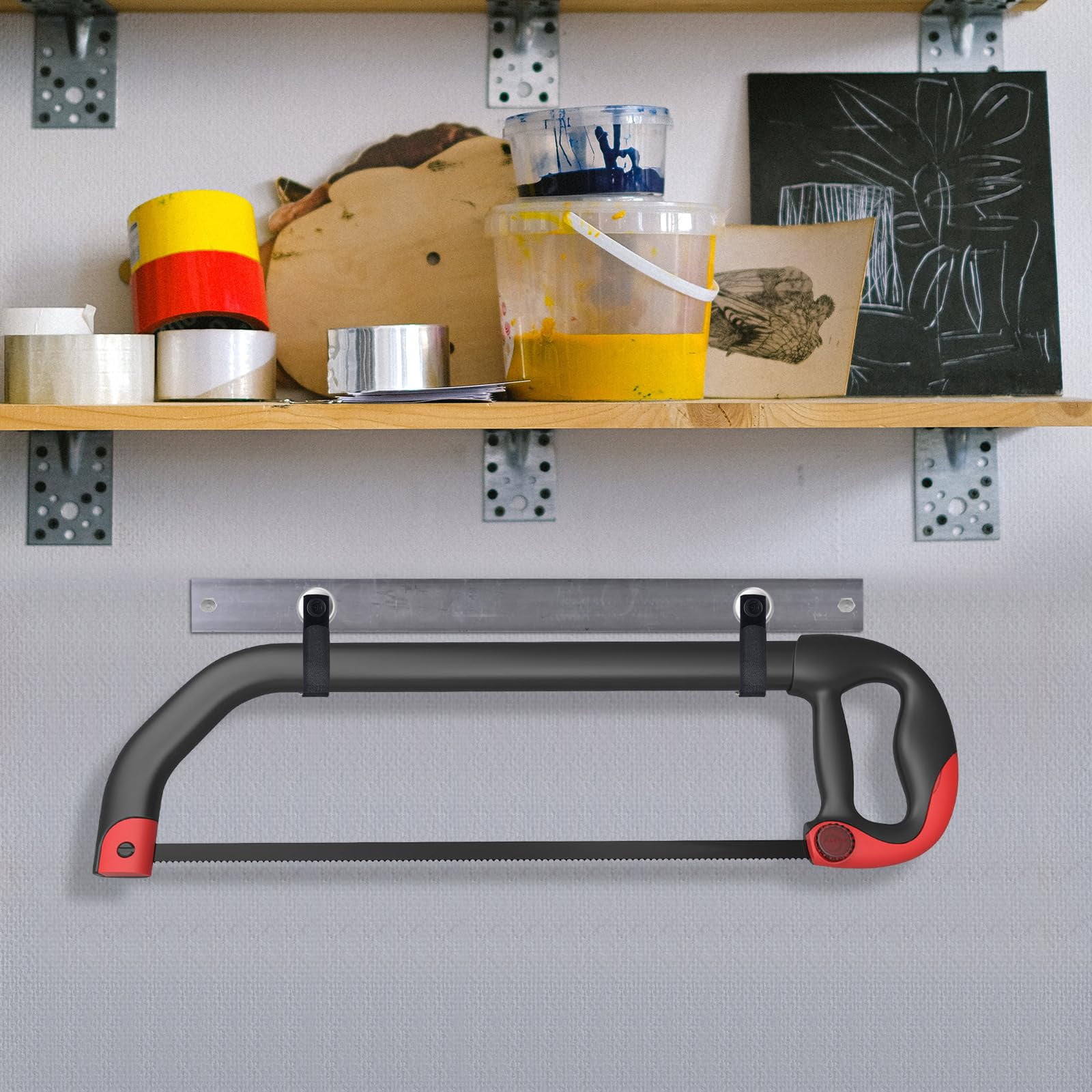 Heavy Duty Magnetic Hooks  Tool Holders 40lbs Garage For Storing Cables Ropes Wires And Cordless Tools In Garages Workshops Cruise Rvs Pickup(4pcs)