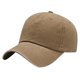 thumbnail image 1 of Gorra de béisbol informal de algodón lavado al agua para mujer: transpirable, correa ajustable, protección solar, para actividades al aire libre en la playa, el parque o de acampada., 1 of 4
